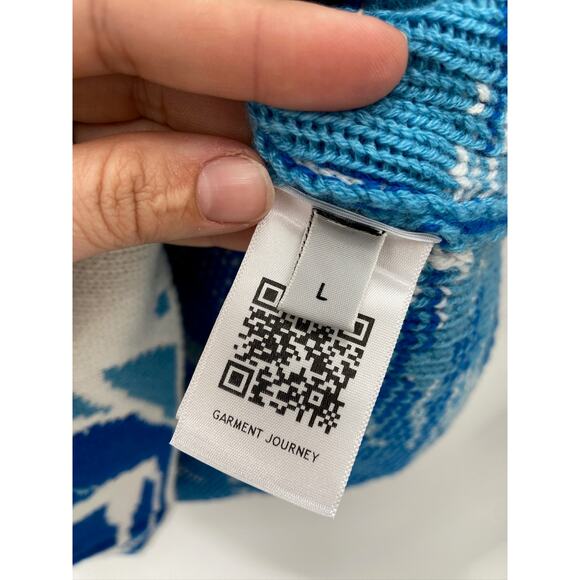 Gabriela Hearst Ines Cashmere Crew Neck Aspen Pullover Sweater Size L NWT - Picture 7 of 9